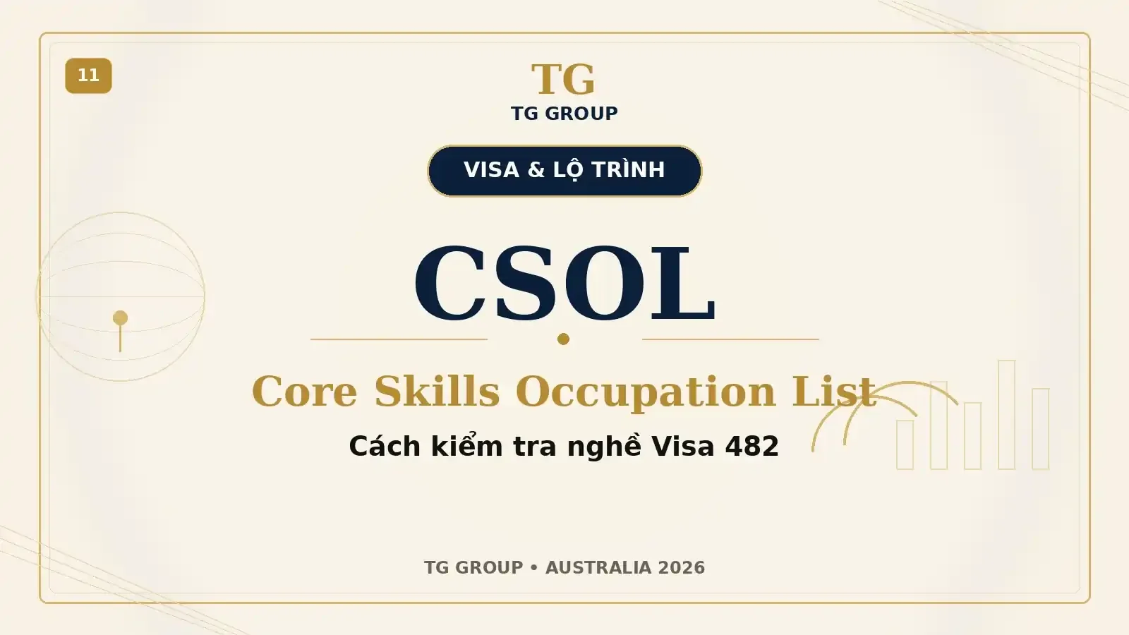 CSOL là gì? Cách kiểm tra nghề Visa 482
