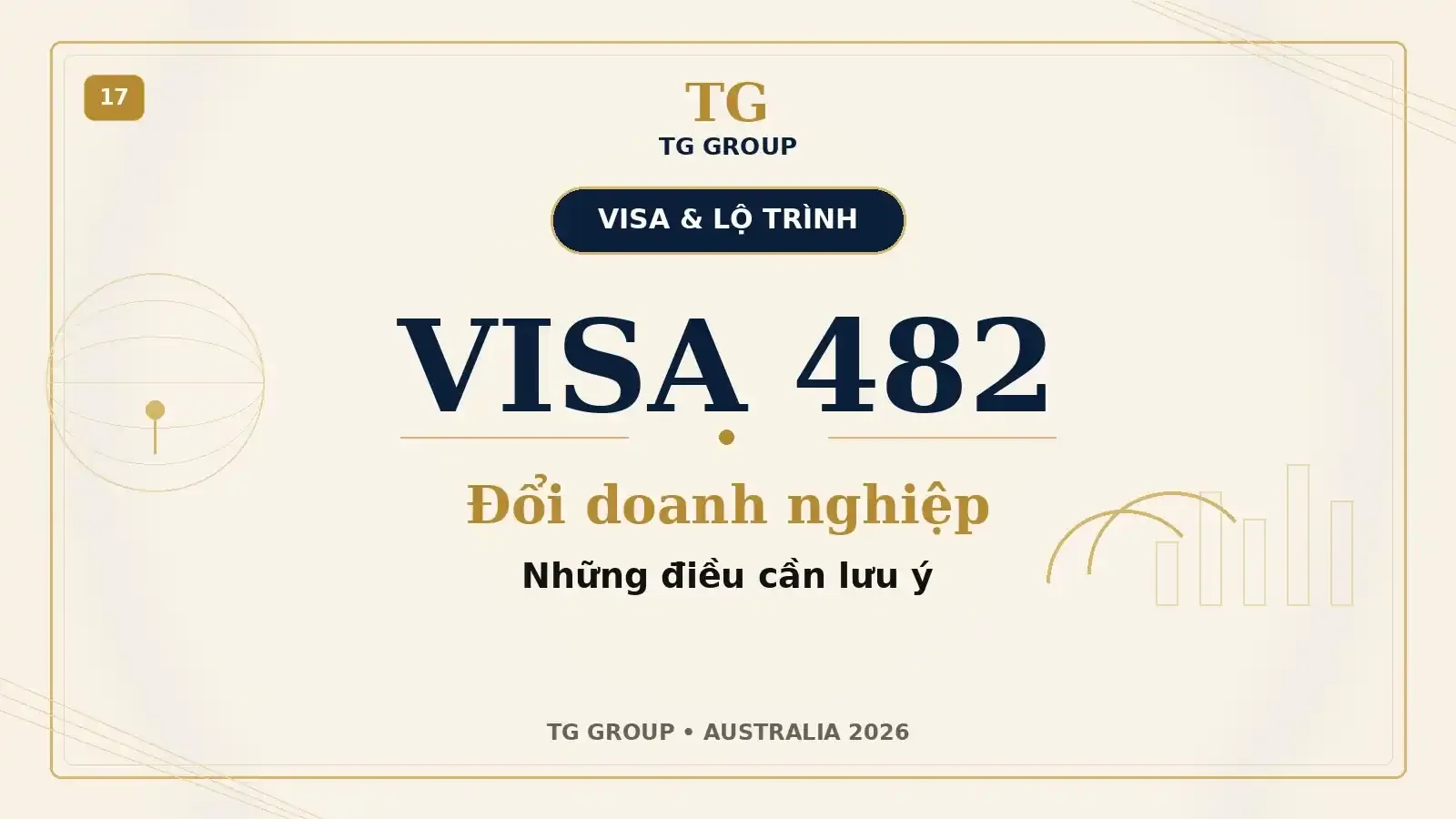 Đổi doanh nghiệp khi đang giữ Visa 482: cần lưu ý gì?